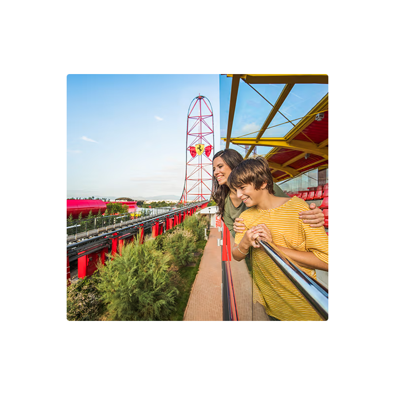 PortAventura Park + Ferrari Land Billet Flex 1 JOUR