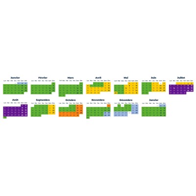 LEGENDIA PARC SAISON 2026 - Calendrier et Tarifs dans "description" en bas de page