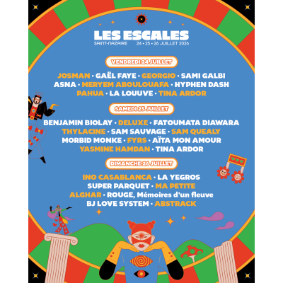 @LES ESCALES - Saint Nazaire 24/25/26 Juillet 2026