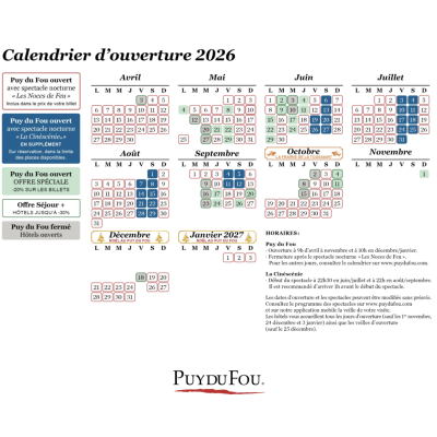 @Puy du Fou 2026 - Devis Séjour