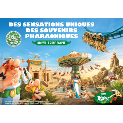 @Parc Astérix Saison 2026 - billet 1 jour ou 2 jours non daté - Tarif unique adulte/enfant