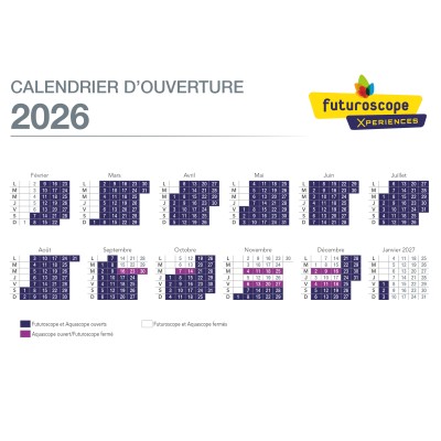@Futuroscope -BILLET PERIODE 2026 -1 jour Adulte ou enfant - FUTUROWEEN
