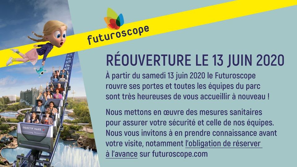 Reouverture Futuroscope